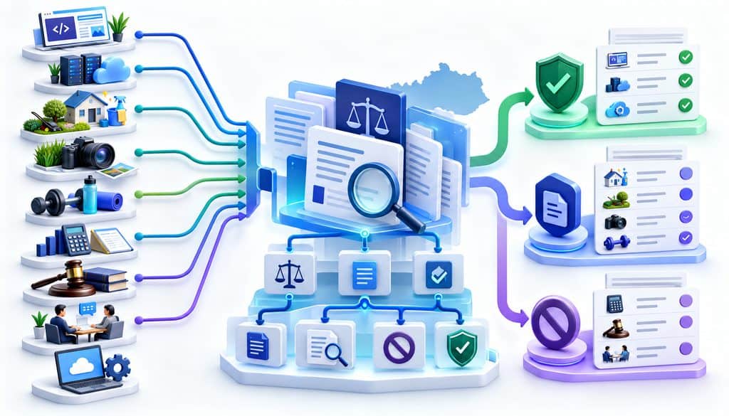 Kentucky taxable versus nontaxable service classification